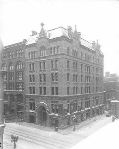 Th Scandinavian American Bank Building, the original location of Degree of Honor's Home Office in St. Paul, MN.