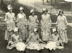 Minneapolis Junior Pageant, June 1930. Girls were from Minneapolis Lodge #16 and Clover Lodge #25.