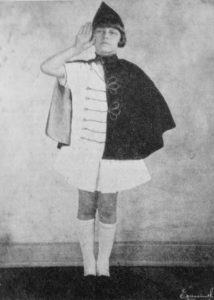 Degree of Honor’s first Junior member, Barbara. Pictured here at age ten, Barbara joined the Columbia Lodge of St. Paul, MN in August of 1923.