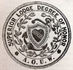 Official Seal of Degree of Honor's Superior Lodge.