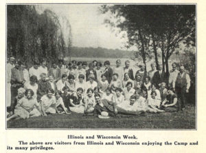 Campers from IL and WI.