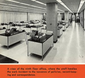 Photos of the Degree of Honor Building's interior, taken in 1961.