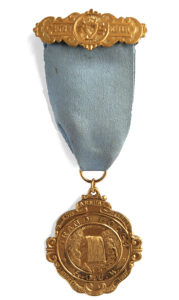 AOUW Minnesotan Grand Lodge Meeting medal from 1901.